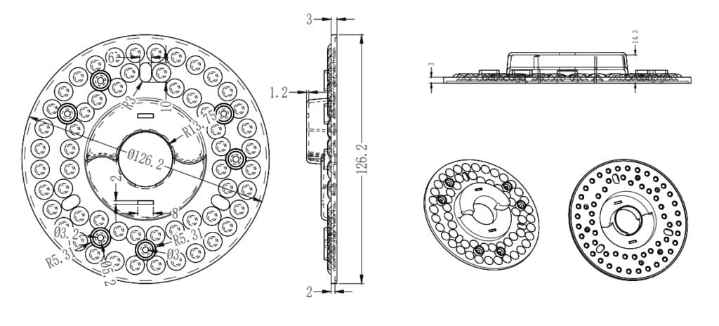 lamp lens