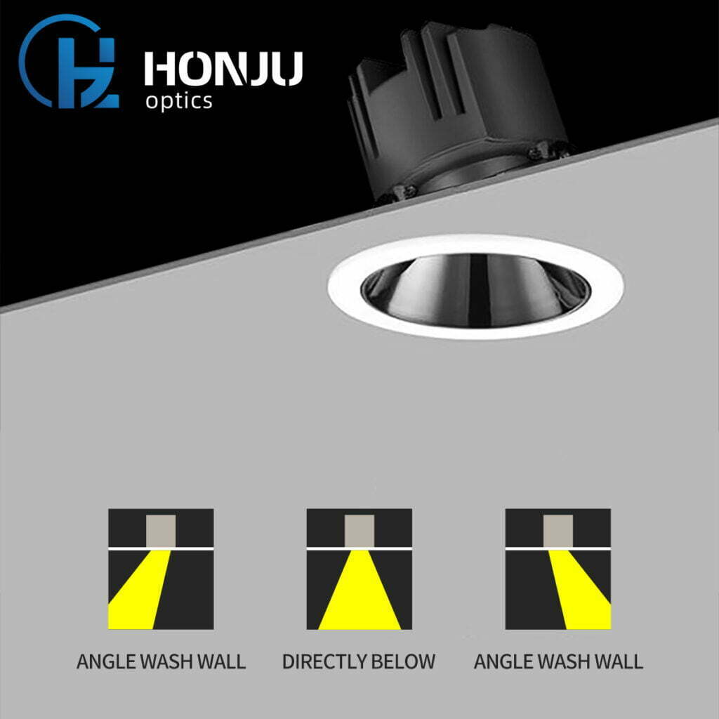 Borderless led spotlight embedded home living room without main light lighting pre-embedded anti-glare ceiling light COB downlight lens